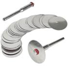 Kit 30 Discos Lâmina de Serra 32mm Inox para Micro Retíficas