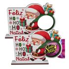 Kit 30 Lembrancinhas Porta Bombom Papai Noel Feliz Natal Mdf - Criptonita