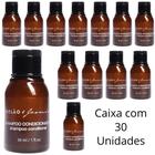 Kit 30 Un De Shampoo 2 em 1 Melão E Jasmim Realgems Frasco De 30ML Para Hotel Pousada e Motel