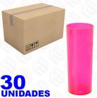 KIT 30 UND - Long Drink ROSA NEON Para Transfer laser - 325 ML