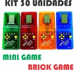 Kit 30 Unidades Super Mini Game Brick Game Antigo Portátil