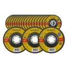 Kit 30x Discos de Desbaste 4.1/2"x7/8" P/ Metais Ferrosos - Menegotti