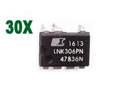 Kit 30x Pçs Lnk306pn Ci lnk306pn original circuito integrado lnk306 dip7