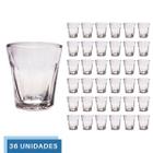 Kit 36 Copos Shot Dose Vidro Tequila Vodka Cachaça 45mL Bar