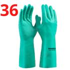 Kit 36 luva hand pro nitril handex verde c.a 43035