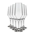 Kit 36 Taça Champagne Cristal Buffet Vidro Liso 186 Ml Nadir - Meta Atacado