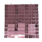 Kit 36 Unidades Painel Decorativo Lantejoula Shimmer Wall Lilas - Open Star