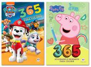 Kit 365 Atividades - Patrulha Canina Desenho e Peppa Pig - Outros Livros -  Magazine Luiza