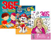 Kit 365 Atividades - Matemática + Patrulha Canina + Barbie 2 - Ciranda Cultural