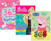 Kit 365 Atividades - Unicórnios Barbie Peppa Pig - Ciranda Cultural