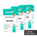 Kit 3cx Suplemento Vitaminas Minerais Lavitan Memória 180un