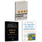 Kit 3livros, Além Da Ordem + O Homem Mais Rico da Babilônia + Os Segredos Da Mente Milionária, Os Segredos Para Enriquecer