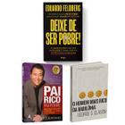 Kit 3livros, Pai Rico, Pai Pobre + Deixe de Ser Pobre + O Homem Mais Rico da Babilônia, Segredos Para Enriquecer, Edição Atualizada - HarperCollins, Alta Books, Maquinaria