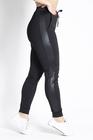 KIT 3PÇs - Calça Jogger Suplex Preto Feminina Faixa Lateral Cirrê