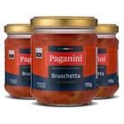 Kit 3Un Antepasto Bruschetta Peperoni Paganini 170G