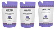 Kit 3Un Refil Sabonete Líquido Lavanda Granado 300ml