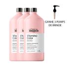 Kit (3und) Shampoo Vitamino Color 1,5L - L'oreal