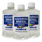 Kit 3x Aguarrás Mineral 500ml Corfix