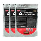 Kit 3x Albumin Protein 500g ( Refil) - Bodybuilders