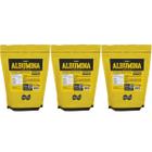 Kit 3x Albumina Naturovos 1kg Sabor Natural