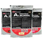 Kit 3X Albumina Protein 500G - Baunilha/Chocolate/Morango