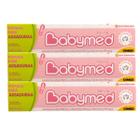 Kit 3x Babymed Pomada Contra Assaduras Rosa 45g