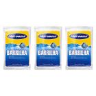 Kit 3x Barrilha Elevador De Ph Para Piscina Hidroazul 2 Kg