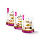 Kit 3X: Biscoito Palito Batata Doce Sem Glúten Leve Croc 120g