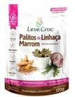 Kit 3X: Biscoito Palito Linhaça Marrom S/Glú Leve Crock 120G