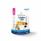 Kit 3X: Biscoito Tabletito Chia Sem Glúten Leve Crock 120G