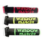 Kit 3x Caneta Marcador Para Vidro Window Marker Ponta Larga - CKS