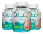 Kit 3x Celluoff Definitive Solution Caps 3 Meses - Nutrilibrium