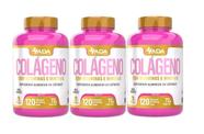 Kit 3x Colágeno Com Vitaminas E Minerais Com 120 Cáp - Ada