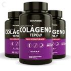 Kit 3x Colágeno Tipo 2 Natuforme Não Desnaturado Mastigável Sabor Morango 90 Comprimidos 1000mg