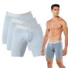 Kit 3x Cueca Box Longleg Masculina Esportiva Assadura Keeper