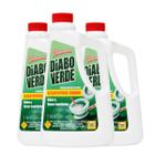 Kit 3x Desentupidor Diabo Verde Líquido 1l