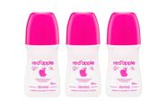 Kit 3x Desodorante Roll-On Donna 50ml - Red Apple