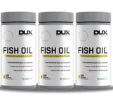 Kit 3x Fish Oil - Ômega 3 - 360 Cápsulas - Dux Nutrition