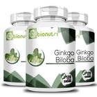 Kit 3x Ginkgo Biloba 120 Capsulas 500 Mg - Bionutri