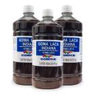 Kit 3x Goma Laca Indiana 1000ml Corfix