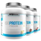 Kit 3X Iso Protein Foods 2Kg - Brn Foods