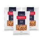 Kit 3X: Macarrão Penne Integral Paganini 500G