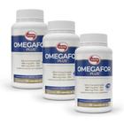 Kit 3x Omegafor Plus Ômega 3 (33 EPA e 22 DHA) 1g Vitafor 120 Cápsulas