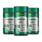 Kit 3x Pote Spirulina Pura Orgânica - Rico em Proteínas + Vitaminas - Vegana - Denavita