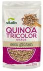 Kit 3X: Quinoa Tricolor em Grãos Sem Glúten Vitalin 200g