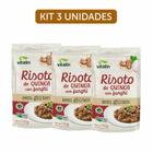 Kit 3X: Risoto Quinoa Funghi Orgânico Sem Glúten Vitalin