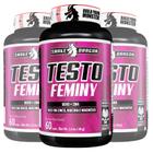 Kit 3x Testo Feminino 60 Capsulas Suplemento Natural Vitaminas e Minerais Premium Importado