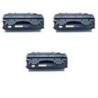 Kit 3x Toner Compatível Ce505x Ce05x P2055N P2055DN I 6.5K - Maxtonerink