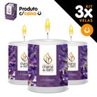 Kit 3x Vela Aromática Vela Perfumada - Várias Opçoes Perfume