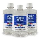 Kit 3x Verniz Geral 500ml Corfix